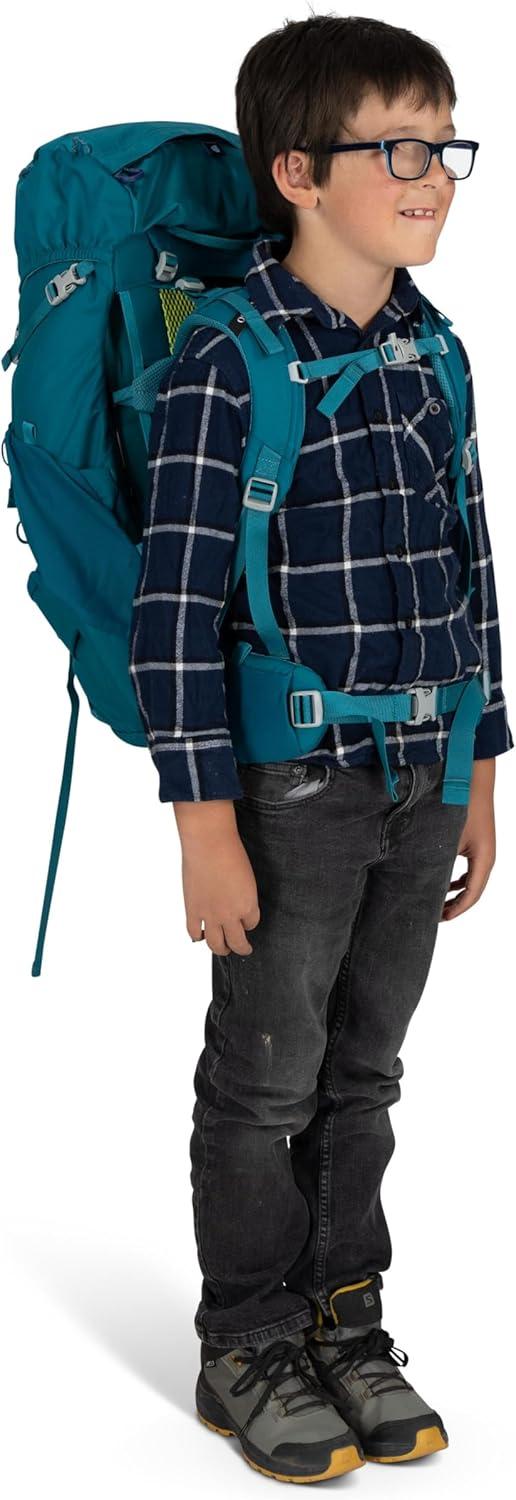 imageOsprey Ace 50L Kids Backpacking Backpack Blue SpikemossDeep PeytoBlue SpikemossDeep Peyto
