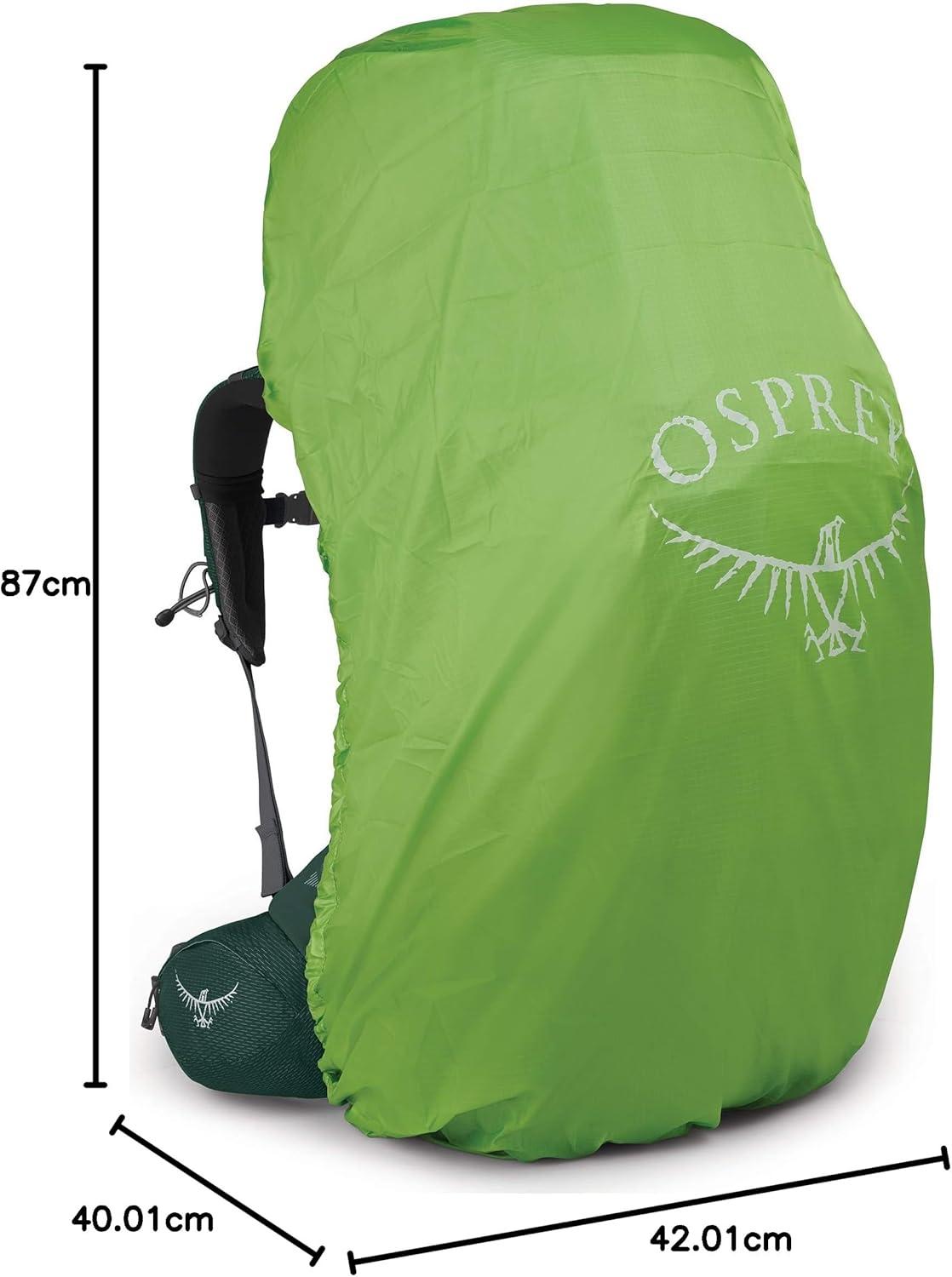 imageOsprey Aether Plus 100L Mens Backpacking Backpack Axo Green SMAxo Green