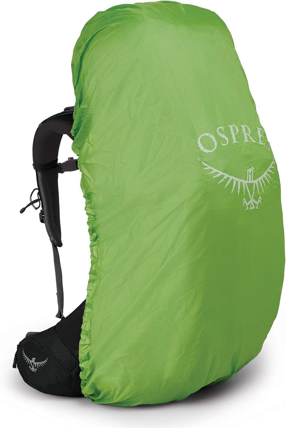 imageOsprey Aether Plus 60L Mens Backpacking Backpack Axo Green LXLBlack