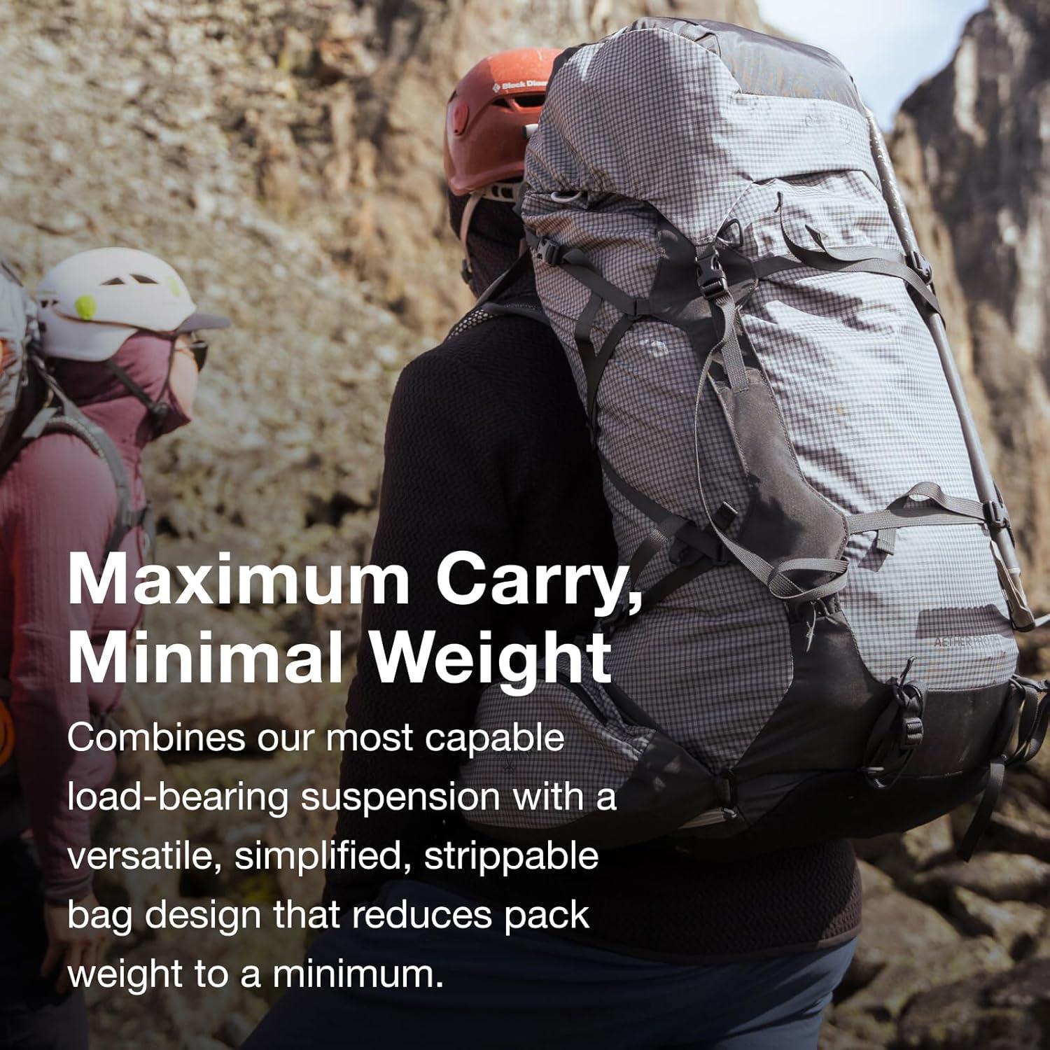 imageOsprey Aether Pro 75L Mens Backpacking Backpack Silver Lining LXLSilver Lining