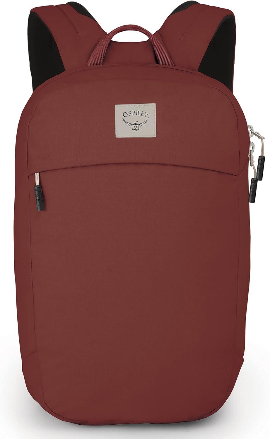 imageOsprey Arcane Large Day Commuter Backpack Stonewash BlackAcorn Red