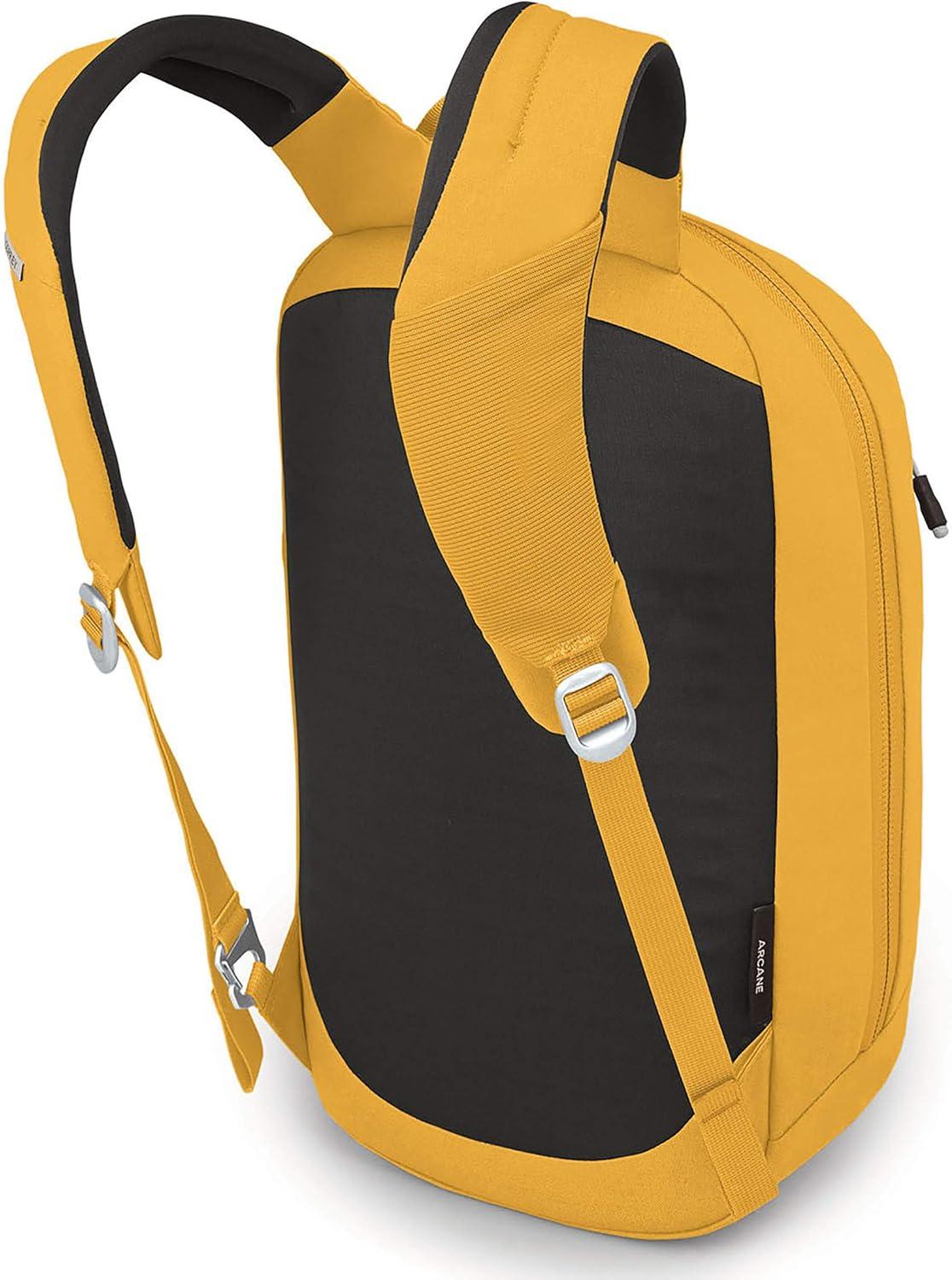 imageOsprey Arcane Small Day Commuter Backpack Earl Grey HeatherHoneybee Yellow