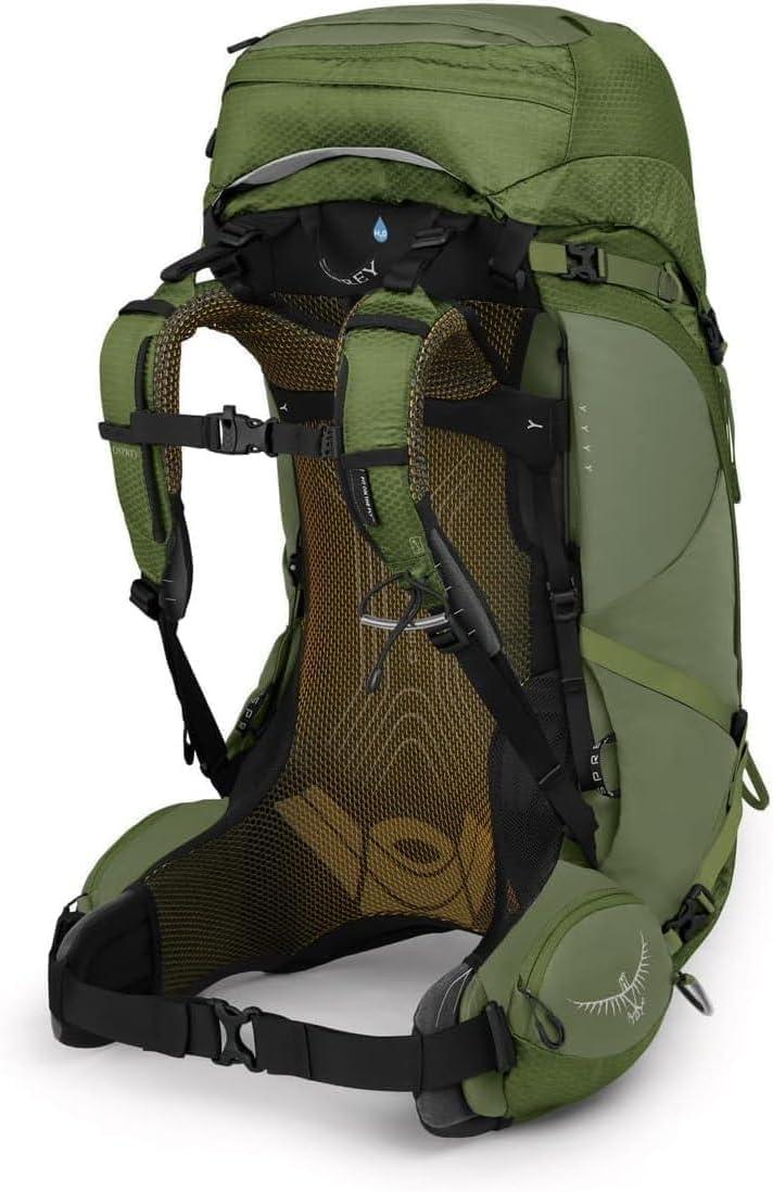 imageOsprey Atmos AG 50L Mens Backpacking BackpackMythical Green