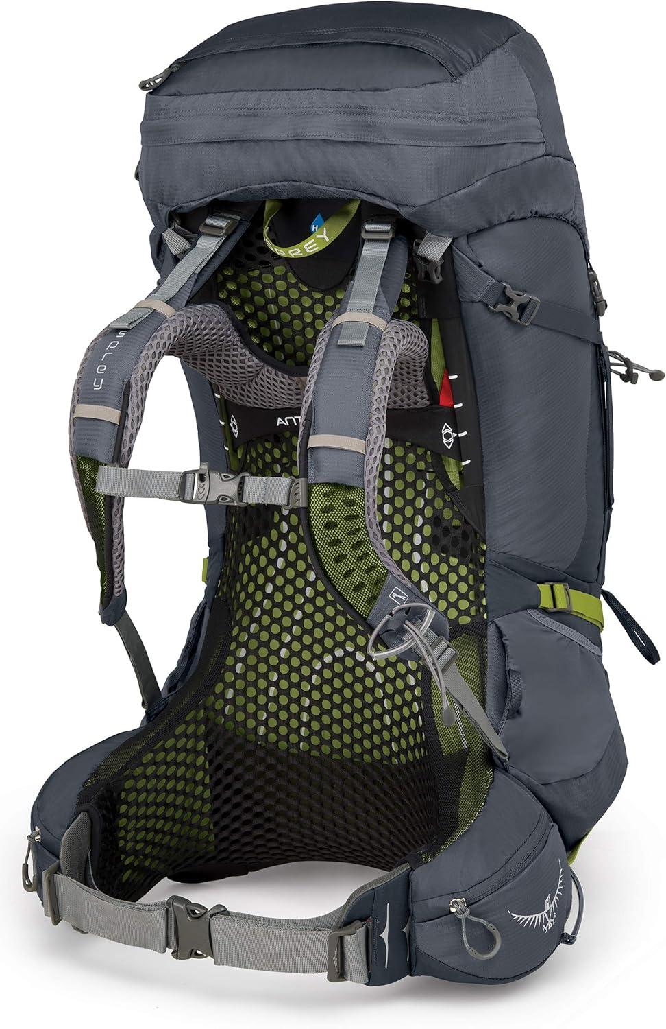 imageOsprey Atmos AG 65 Mens Backpacking BackpackAbyss Grey