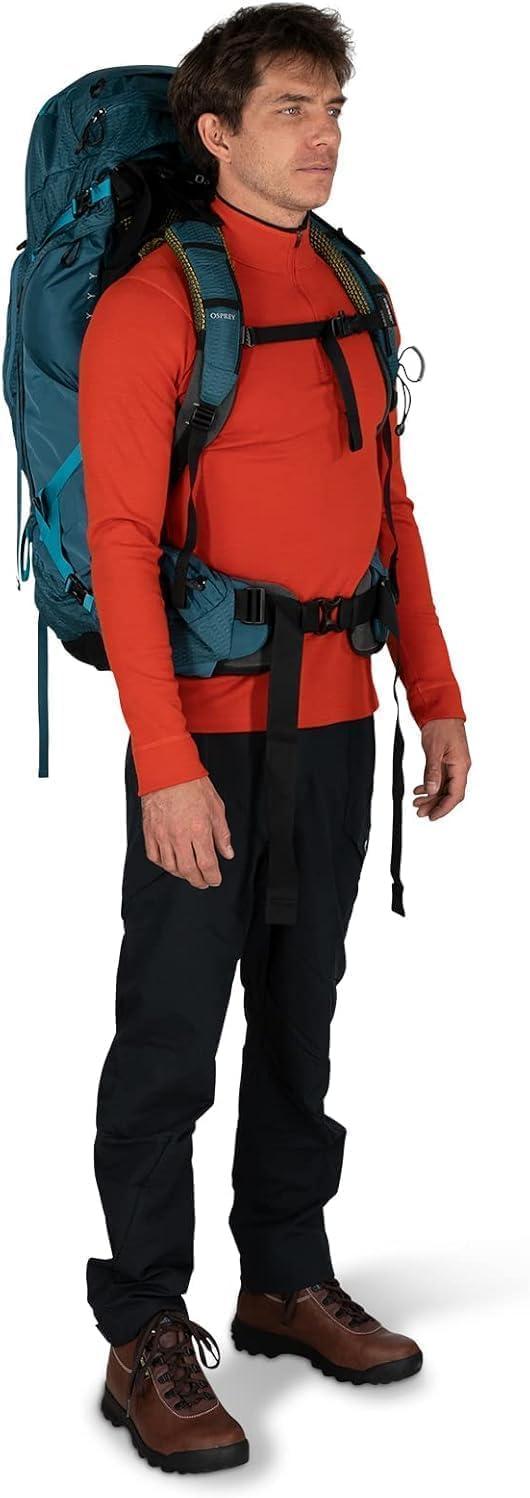 imageOsprey Atmos AG 65L Mens Backpacking Backpack Black LXLBlack