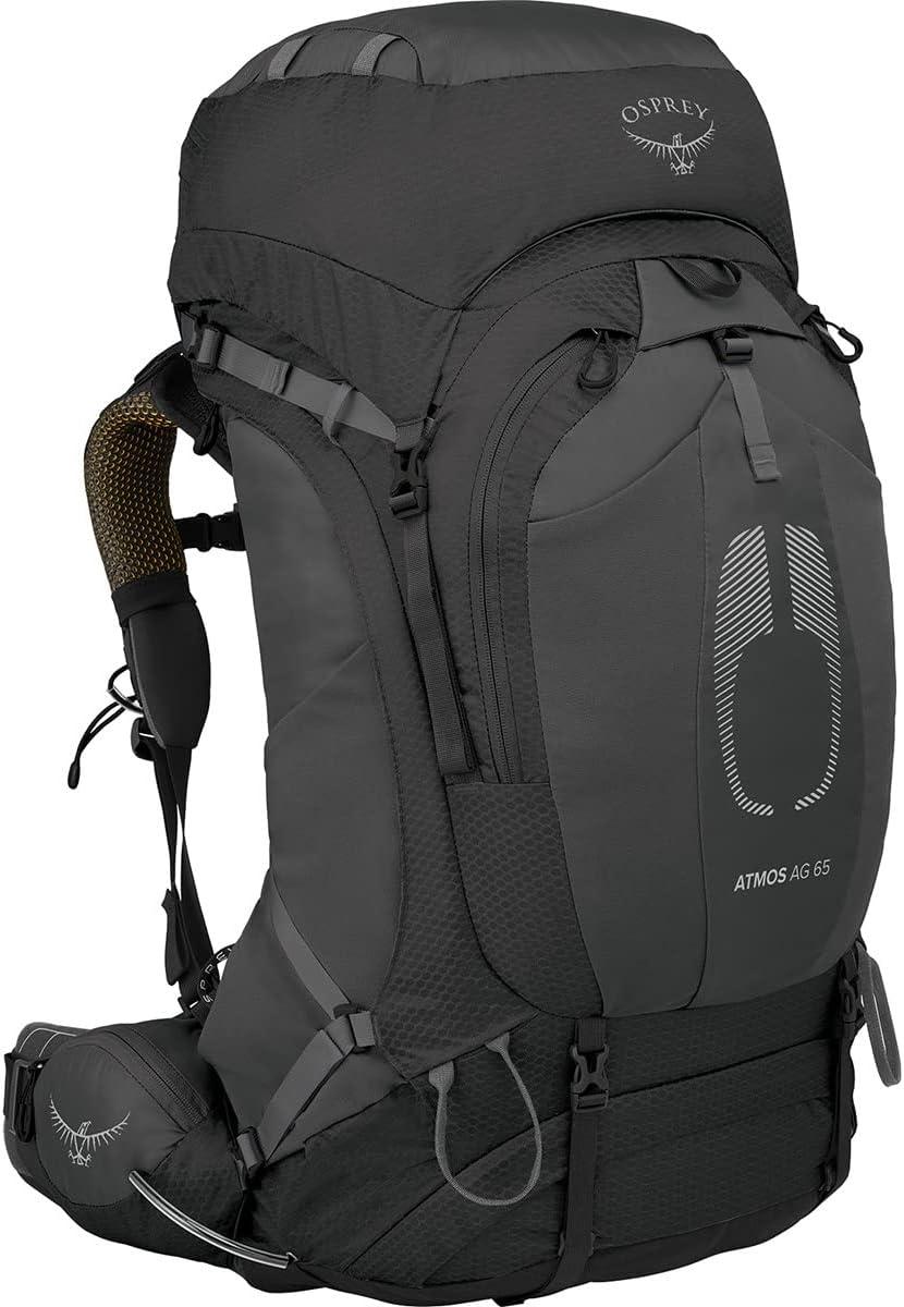 imageOsprey Atmos AG 65L Mens Backpacking Backpack Black LXLBlack
