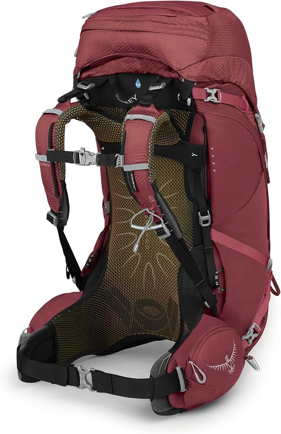 imageOsprey Aura AG 50L Womens Backpacking Backpack Berry Sorbet Red WXSSBerry Sorbet Red