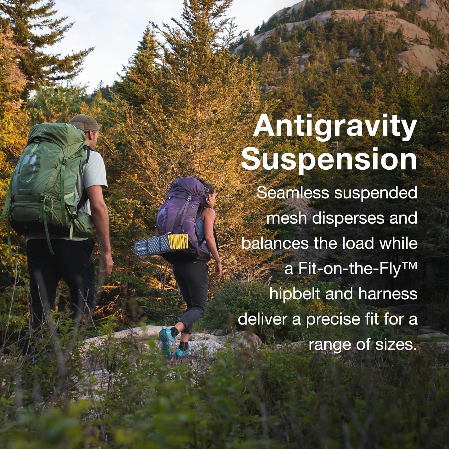 imageOsprey Aura AG 50L Womens Backpacking Backpack Berry Sorbet Red WXSSBerry Sorbet Red