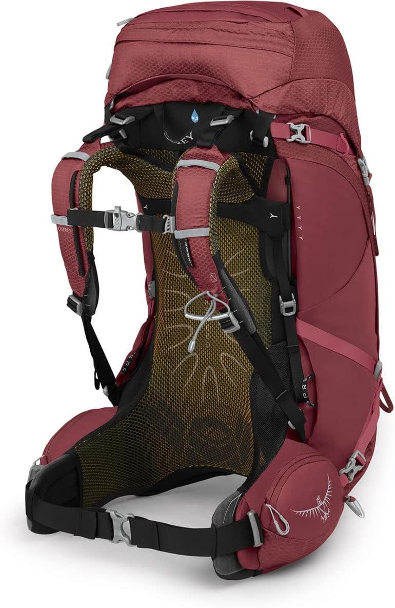 imageOsprey Aura AG 50L Womens Backpacking Backpack Berry Sorbet Red WXSSBerry Sorbet Red