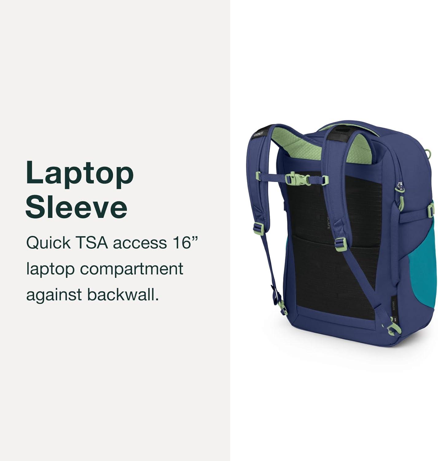 imageOsprey Daylite 35L Travel Pack Lightweight and Versatile CarryOn Backpack for Weekend Travel Hiking or Daily Commute Durable Streamlined Design with Ample StorageBlack