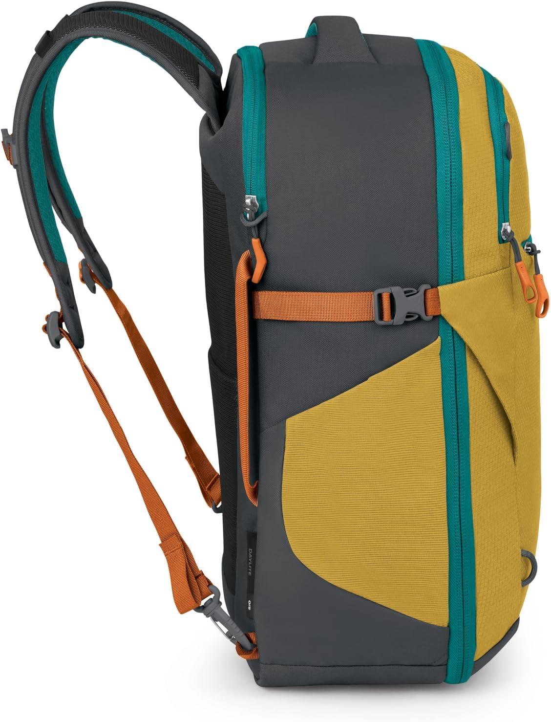 imageOsprey Daylite 35L Travel Pack Lightweight and Versatile CarryOn Backpack for Weekend Travel Hiking or Daily Commute Durable Streamlined Design with Ample StorageTumbleweed YellowTunnel Vision