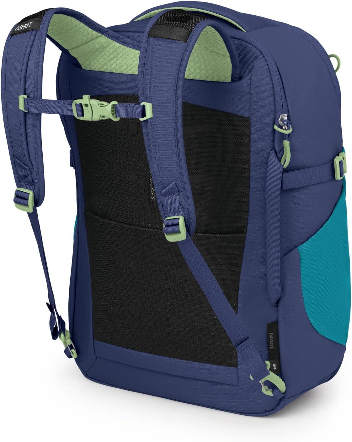 imageOsprey Daylite 35L Travel Pack Lightweight and Versatile CarryOn Backpack for Weekend Travel Hiking or Daily Commute Durable Streamlined Design with Ample StorageBlue SpikemossAlkaline