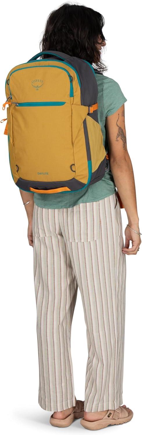 imageOsprey Daylite 35L Travel Pack Lightweight and Versatile CarryOn Backpack for Weekend Travel Hiking or Daily Commute Durable Streamlined Design with Ample StorageTumbleweed YellowTunnel Vision