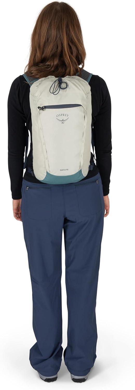 imageOsprey Daylite Cinch Backpack BlackDaisy Print Sevres Blue