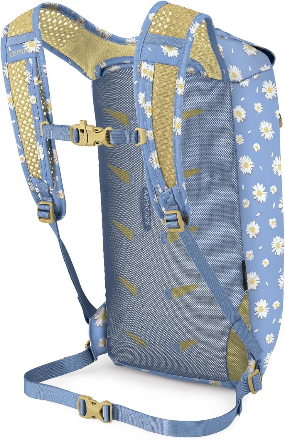 imageOsprey Daylite Cinch Backpack BlackDaisy Print Sevres Blue