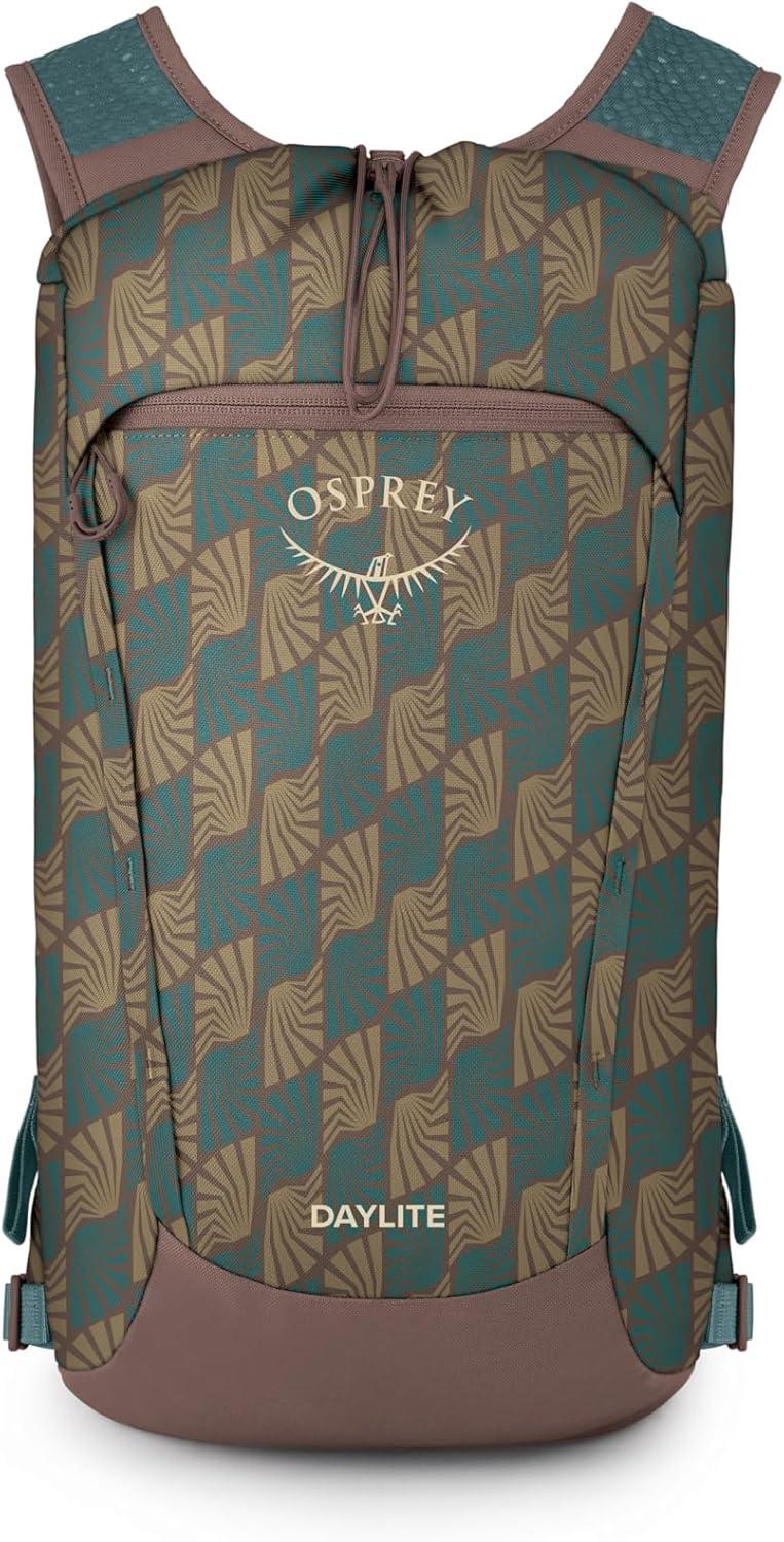 imageOsprey Daylite Cinch Backpack BlackKazuma PrintMagma Brown