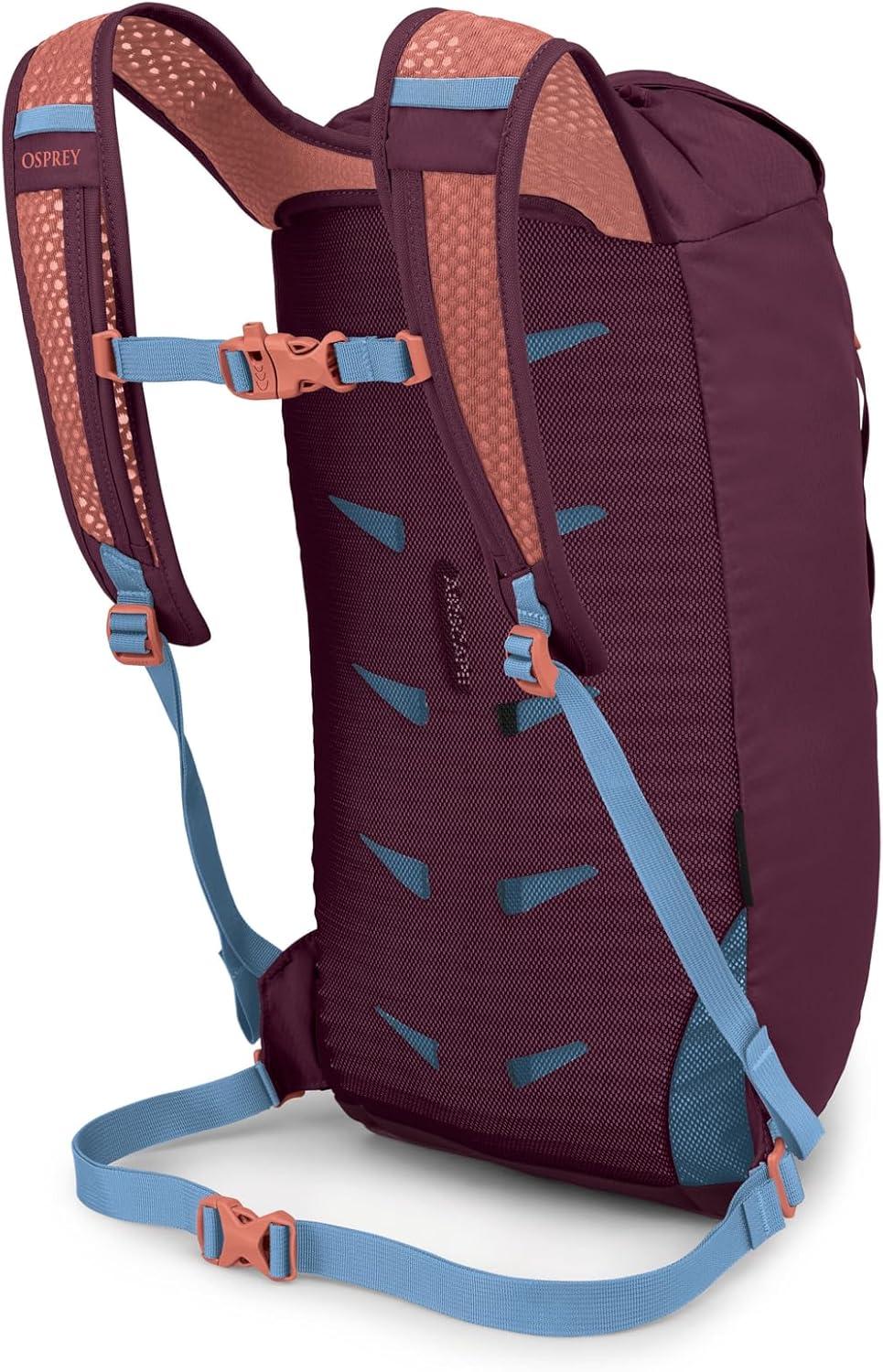 imageOsprey Daylite Cinch Backpack BlackMoody Burgundy