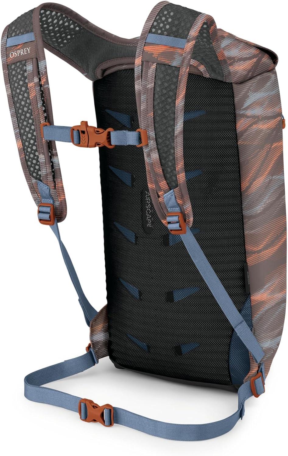 imageOsprey Daylite Cinch Backpack BlackSmoky Desert PrintMagma Brown