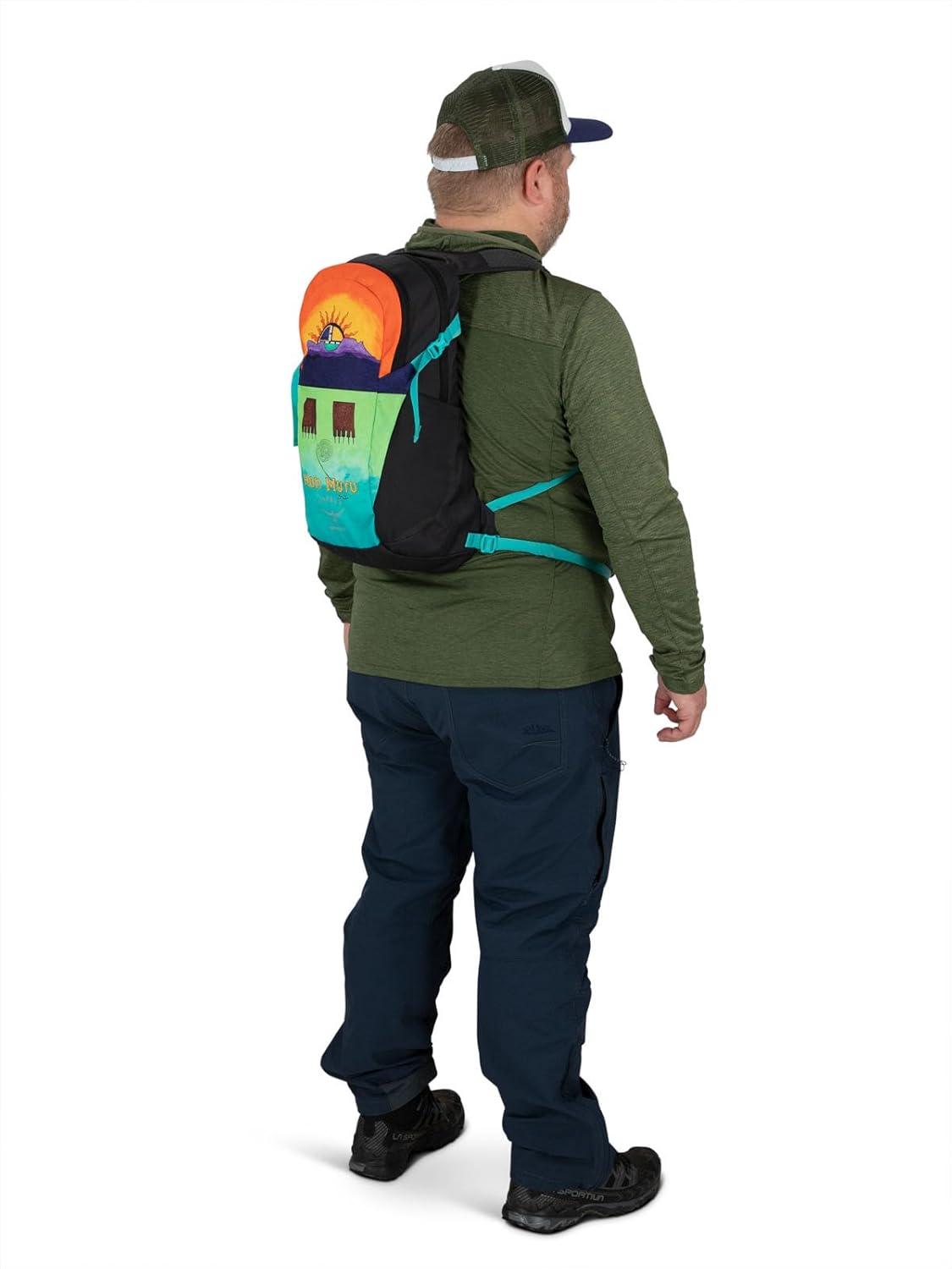 imageOsprey Daylite Commuter Backpack Wave BlueWild Blossom PrintAlkaline