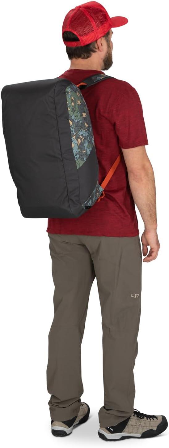 imageOsprey Daylite Duffel Backpack Convertible Everyday Duffel Bag for Gym Commute and TravelEnjoy Outside Print