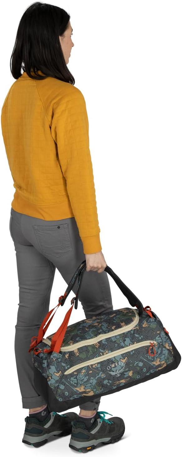 imageOsprey Daylite Duffel Backpack Convertible Everyday Duffel Bag for Gym Commute and TravelEnjoy Outside Print