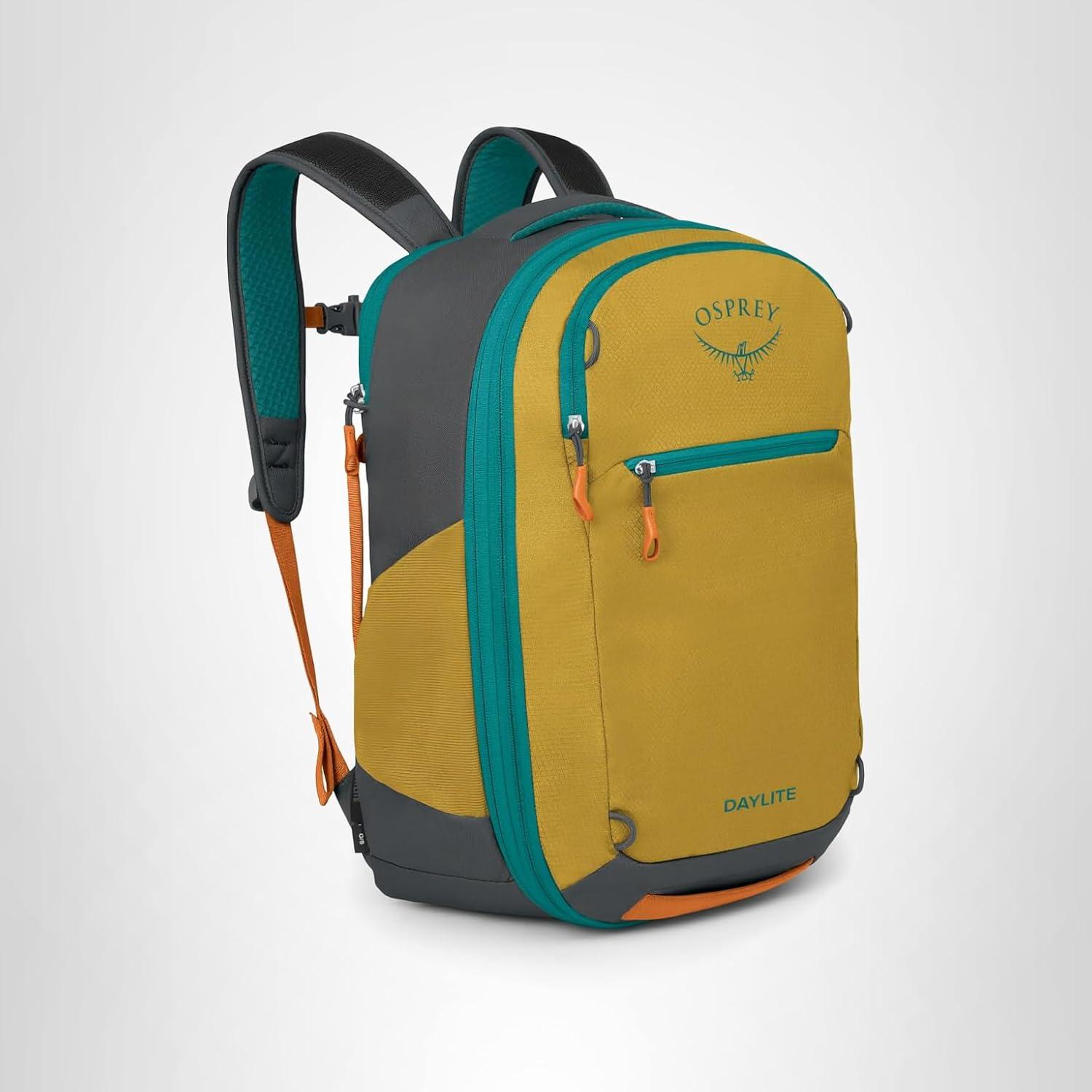 imageOsprey Daylite Expandable 266 Travel Pack Blue SpikemossAlkalineTumbleweed YellowTunnel Vision