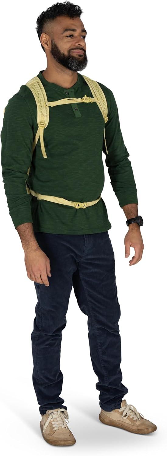 imageOsprey Daylite Plus Commuter Backpack Lightweight Everyday Pack with Laptop Sleeve and Water Bottle Pockets Ideal for Work School and Travel with Versatile Storage Options BlackDaisy Printsevres Blue