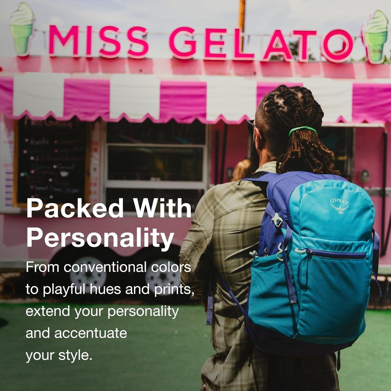 imageOsprey Daylite Plus Commuter Backpack Lightweight Everyday Pack with Laptop Sleeve and Water Bottle Pockets Ideal for Work School and Travel with Versatile Storage Options BlackSeaweed Green Amazon Exclusive