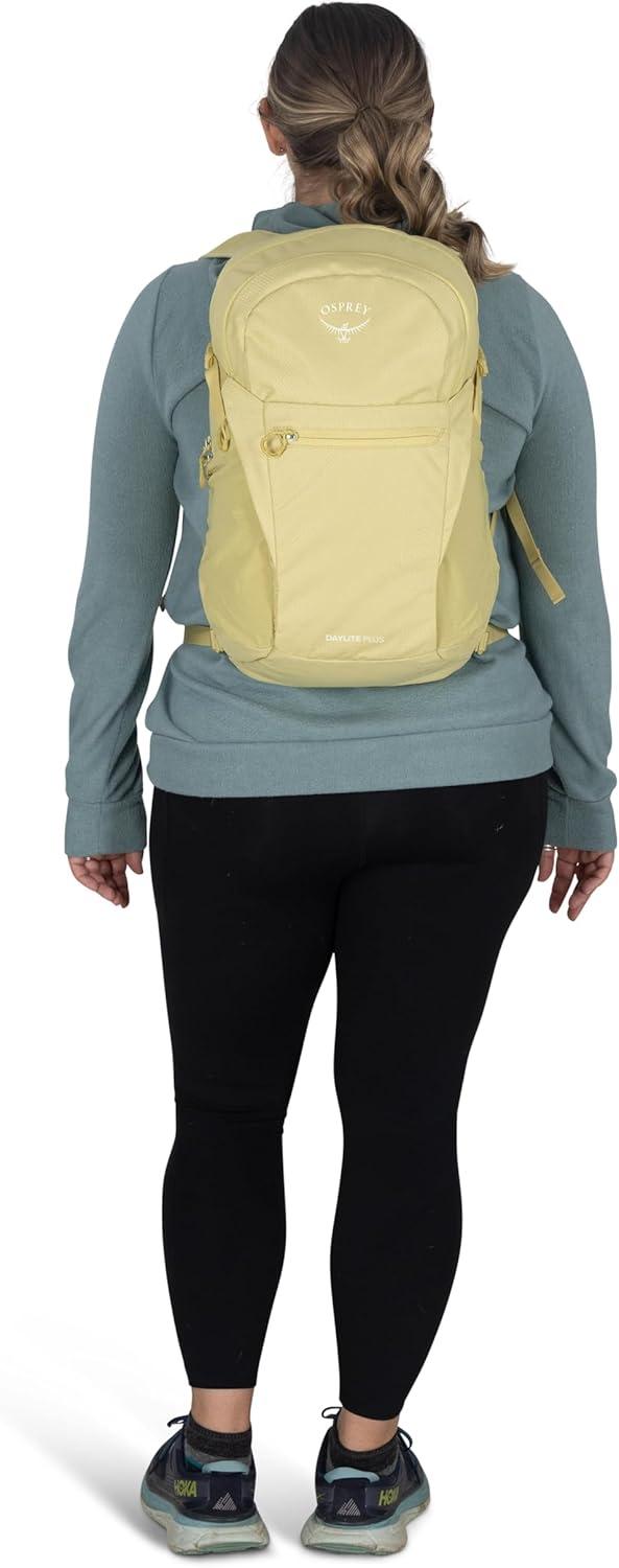 imageOsprey Daylite Plus Commuter Backpack Lightweight Everyday Pack with Laptop Sleeve and Water Bottle Pockets Ideal for Work School and Travel with Versatile Storage Options BlackWander Yellow