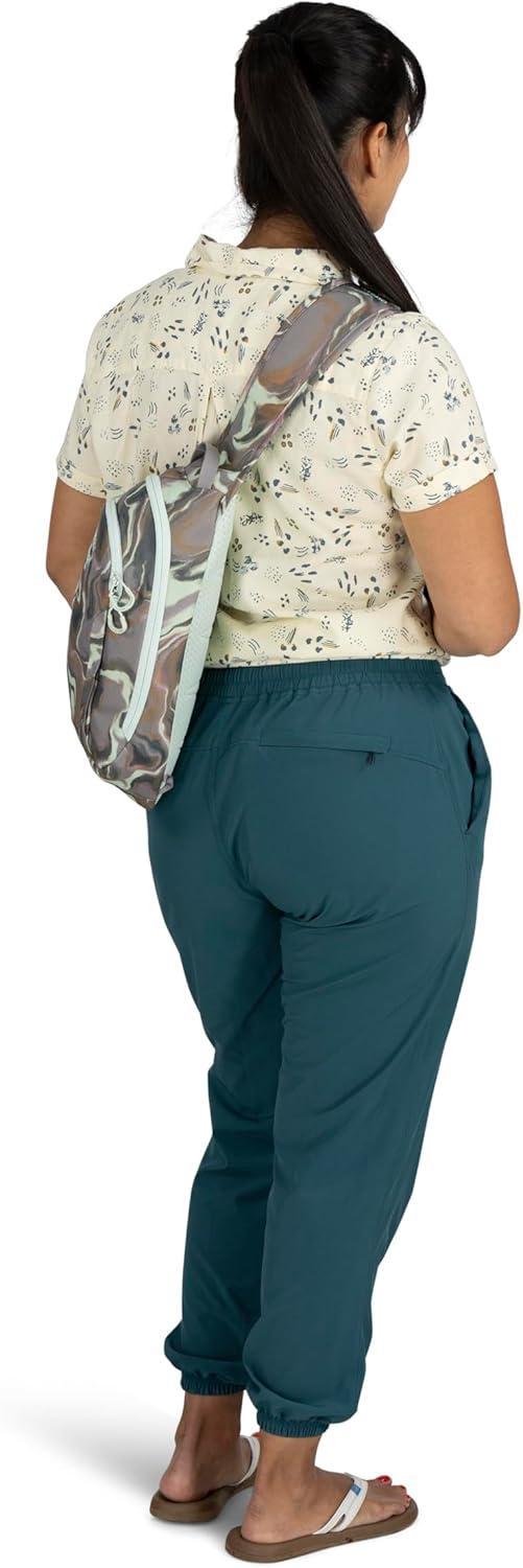 imageOsprey Daylite Shoulder Sling Bag Compact Crossbody Backpack for Everyday Carry Festivals and Lightweight TravelEuphoria Flowing PrintSoundwave Grey