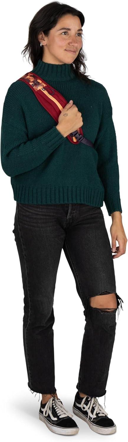 imageOsprey Daylite Shoulder Sling Bag Compact Crossbody Backpack for Everyday Carry Festivals and Lightweight TravelLiquify PrintKakio Pink