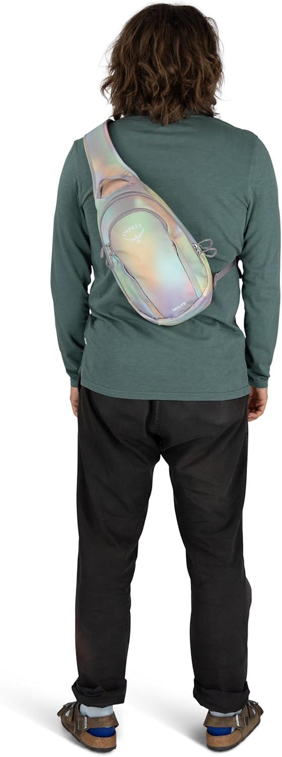 imageOsprey Daylite Shoulder Sling Bag Compact Crossbody Backpack for Everyday Carry Festivals and Lightweight TravelRainbow Vibes