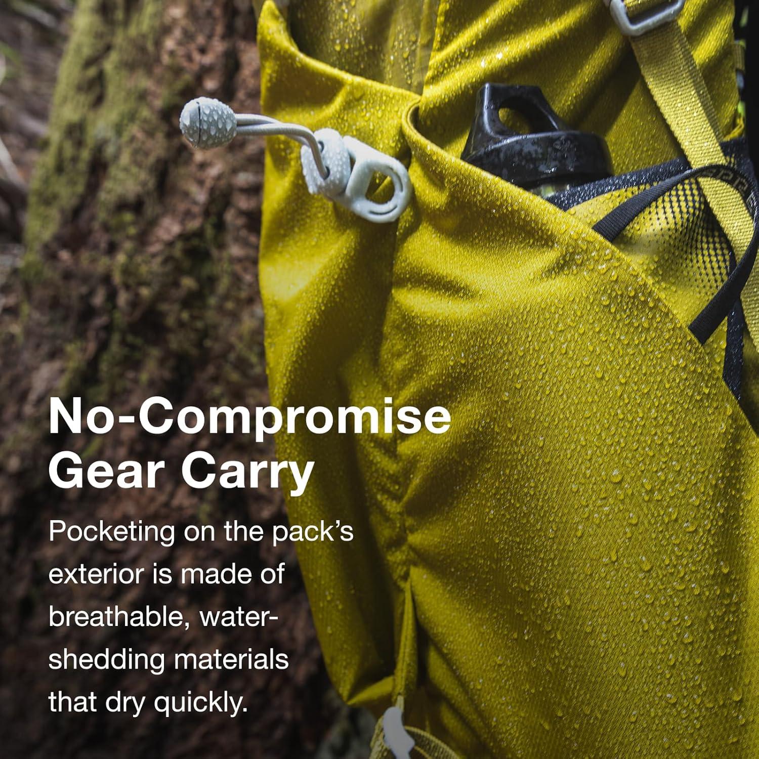 imageOsprey Downburst 26L Mens Hiking Backpack Babylonica YellowDark Charcoal