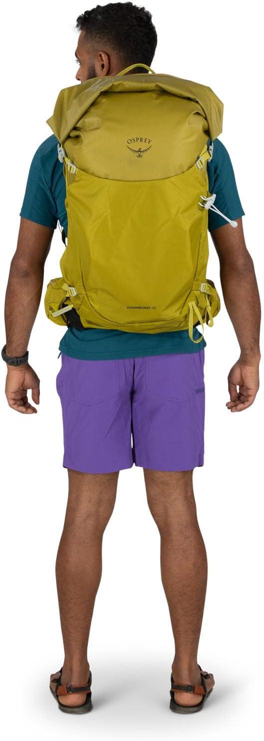 imageOsprey Downburst 26L Mens Hiking Backpack Babylonica YellowDark Charcoal