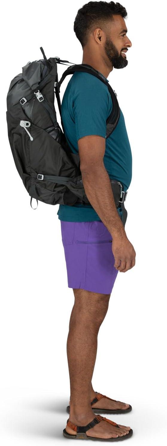 imageOsprey Downburst 26L Mens Hiking Backpack Babylonica YellowDark Charcoal