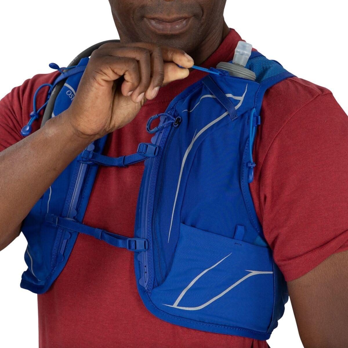 imageOsprey Duro 15L Mens Running Hydration Vest with Hydraulics ReservoirBlue Sky