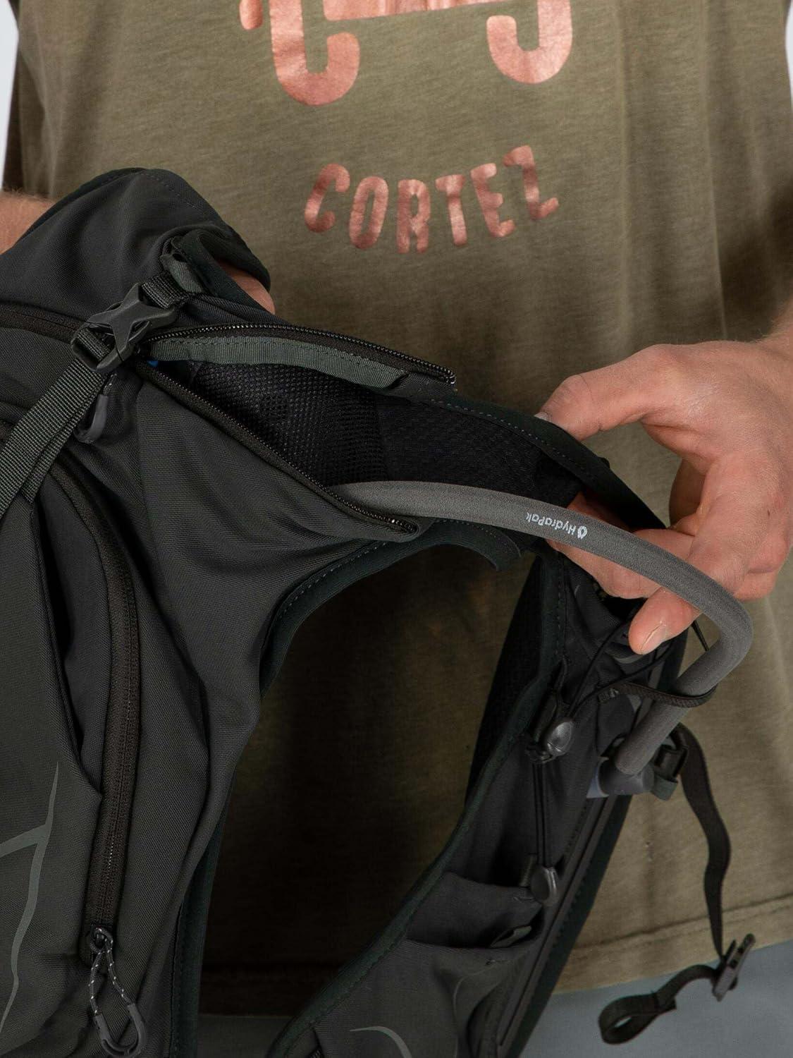 imageOsprey Duro 15L Mens Running Hydration Vest with Hydraulics ReservoirSeaweed GreenLimon