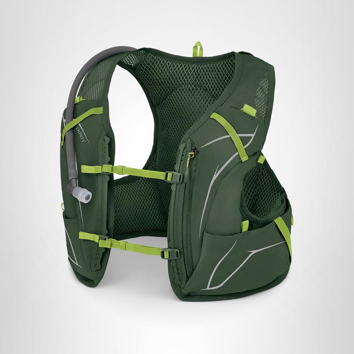 imageOsprey Duro 15L Mens Running Hydration Vest with Hydraulics ReservoirSeaweed GreenLimon