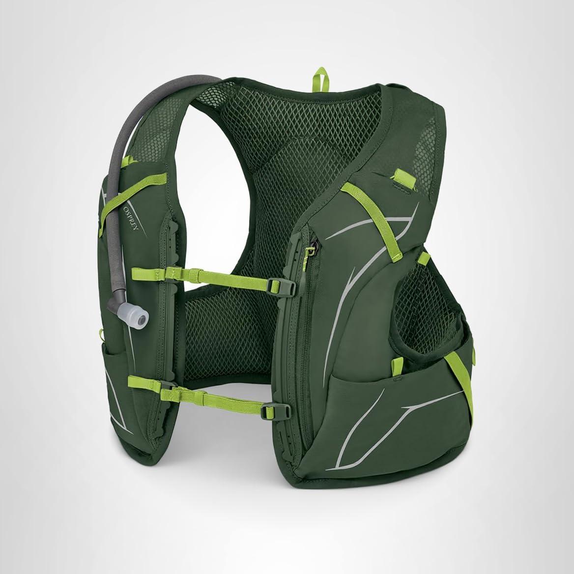 imageOsprey Duro 15L Mens Running Hydration Vest with Hydraulics ReservoirSeaweed GreenLimon