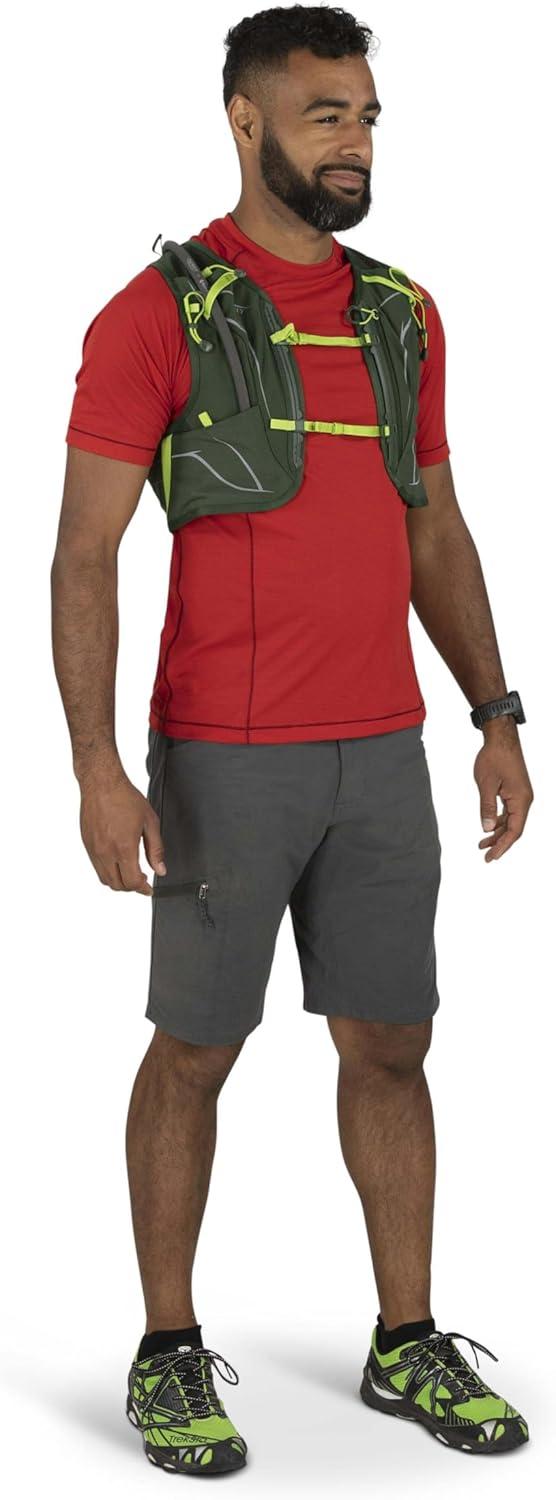 imageOsprey Duro 15L Mens Running Hydration Vest with Hydraulics ReservoirSeaweed GreenLimon