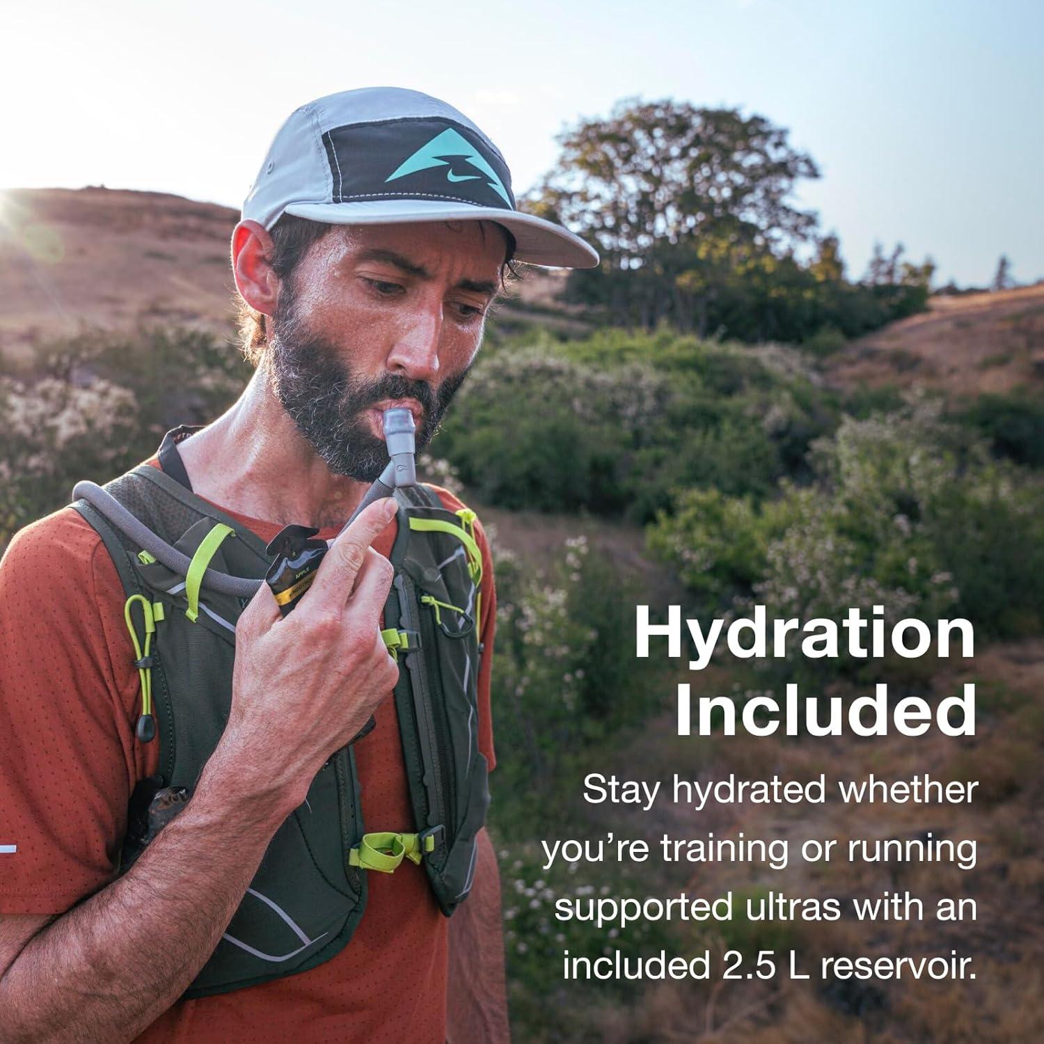 imageOsprey Duro 15L Mens Running Hydration Vest with Hydraulics ReservoirSeaweed GreenLimon
