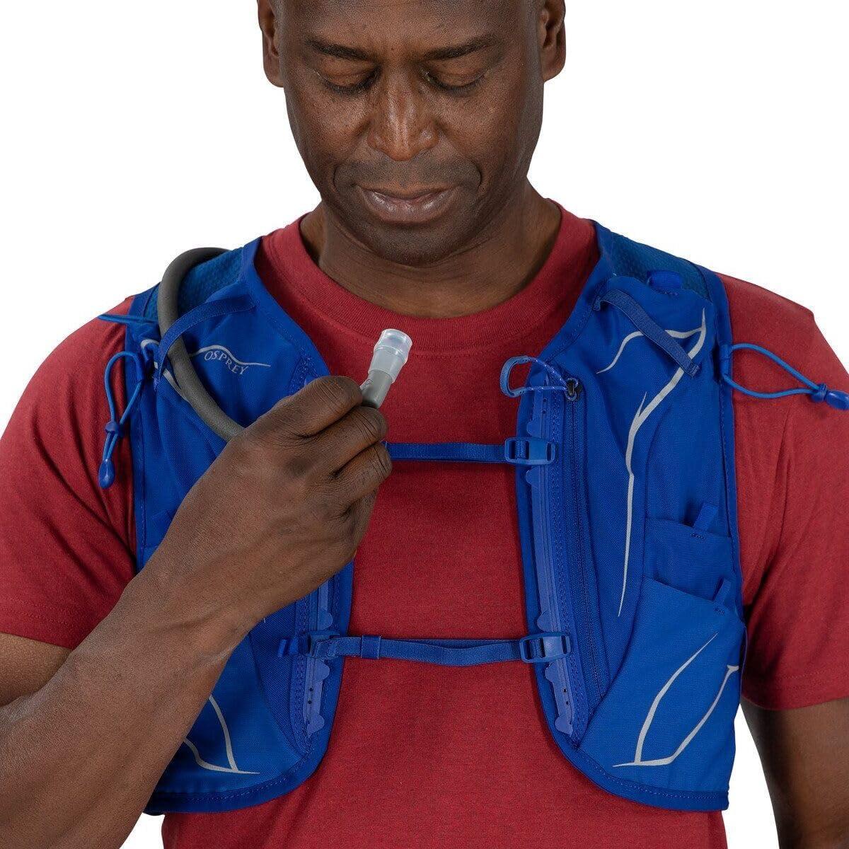 imageOsprey Duro 6L Mens Running Hydration Vest with Hydraulics ReservoirBlue Sky