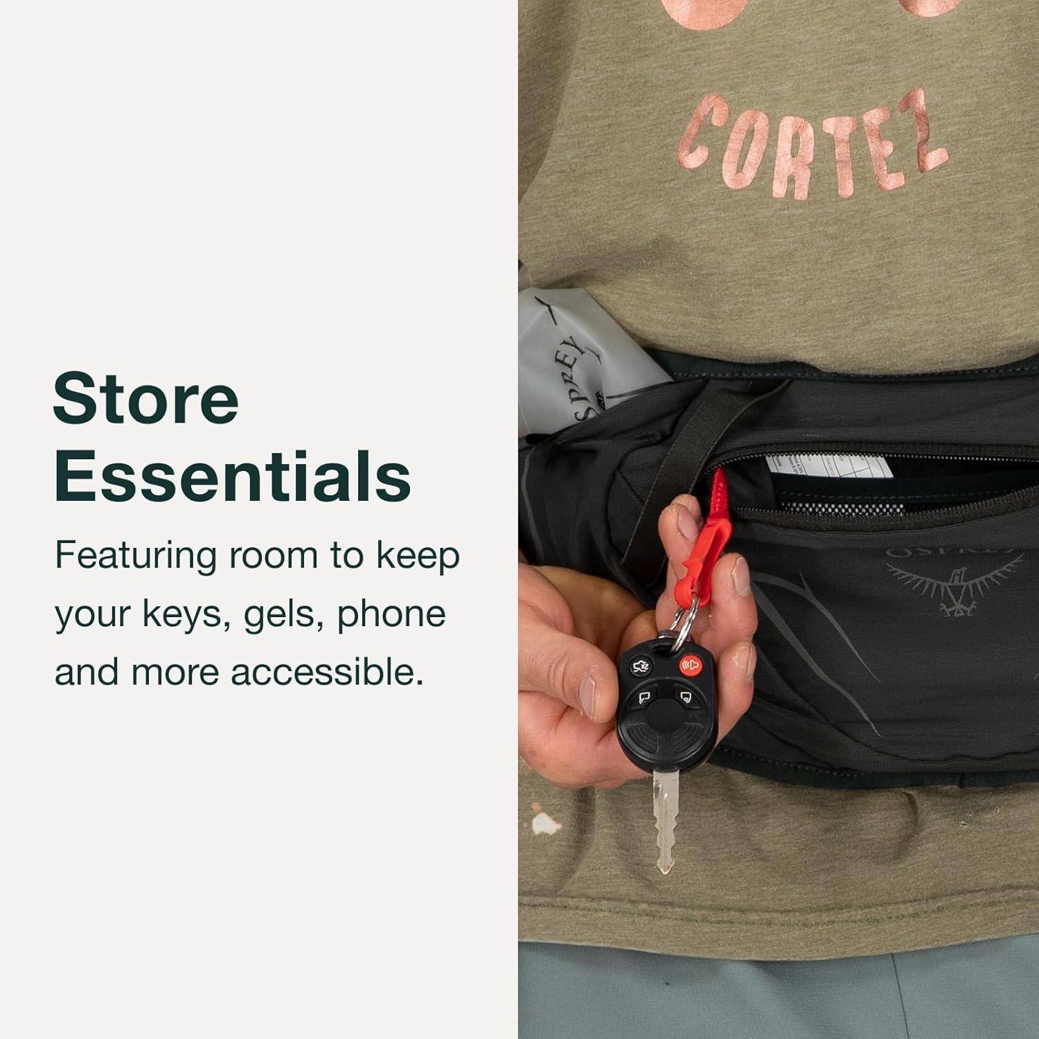 imageOsprey Duro Dyna Hydration Waist Pack with Hydraulics Soft Flasks for RunningSeaweed GreenLimon