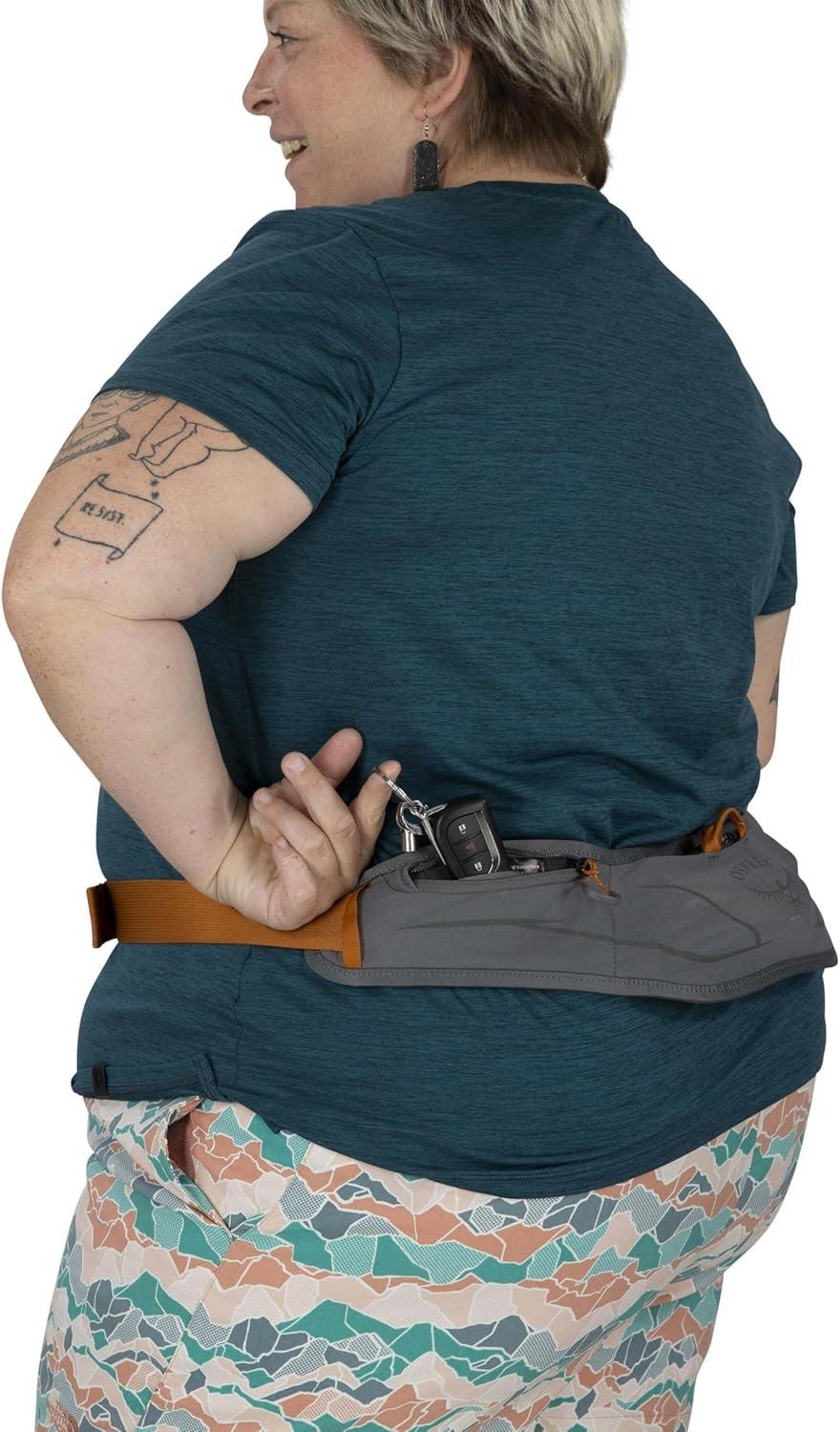 imageOsprey Duro Dyna LT Hydration Waist Pack for RunningCascade BlueSilver Lining