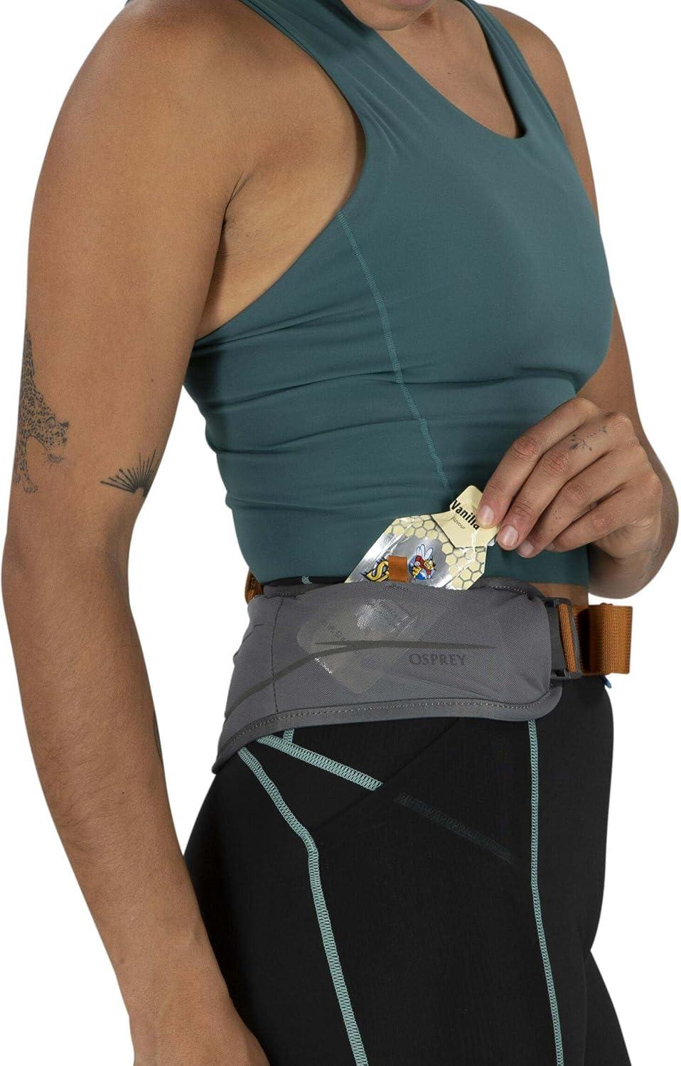 imageOsprey Duro Dyna LT Hydration Waist Pack for RunningPhantom GreyToffee Orange