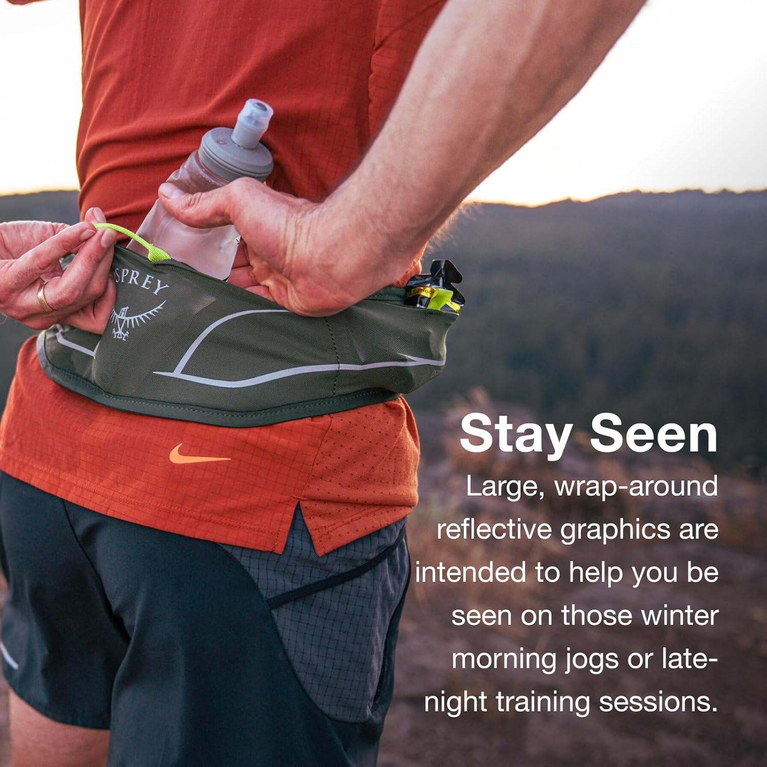 imageOsprey Duro Dyna LT Hydration Waist Pack for RunningSeaweed GreenLimon