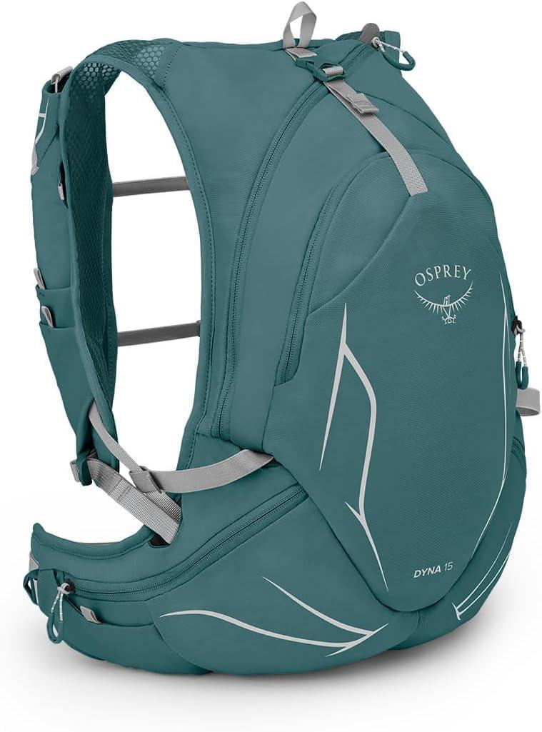 imageOsprey Dyna 15L Womens Running Hydration Vest with Hydraulics ReservoirCascade BlueSilver Lining