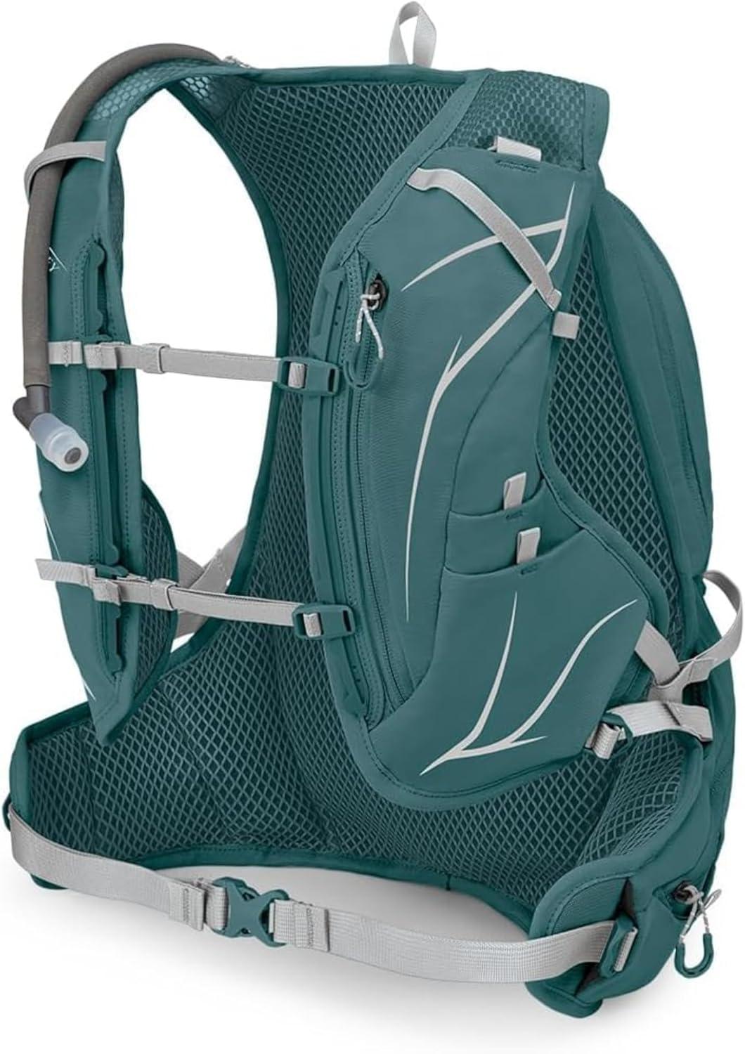 imageOsprey Dyna 15L Womens Running Hydration Vest with Hydraulics ReservoirCascade BlueSilver Lining
