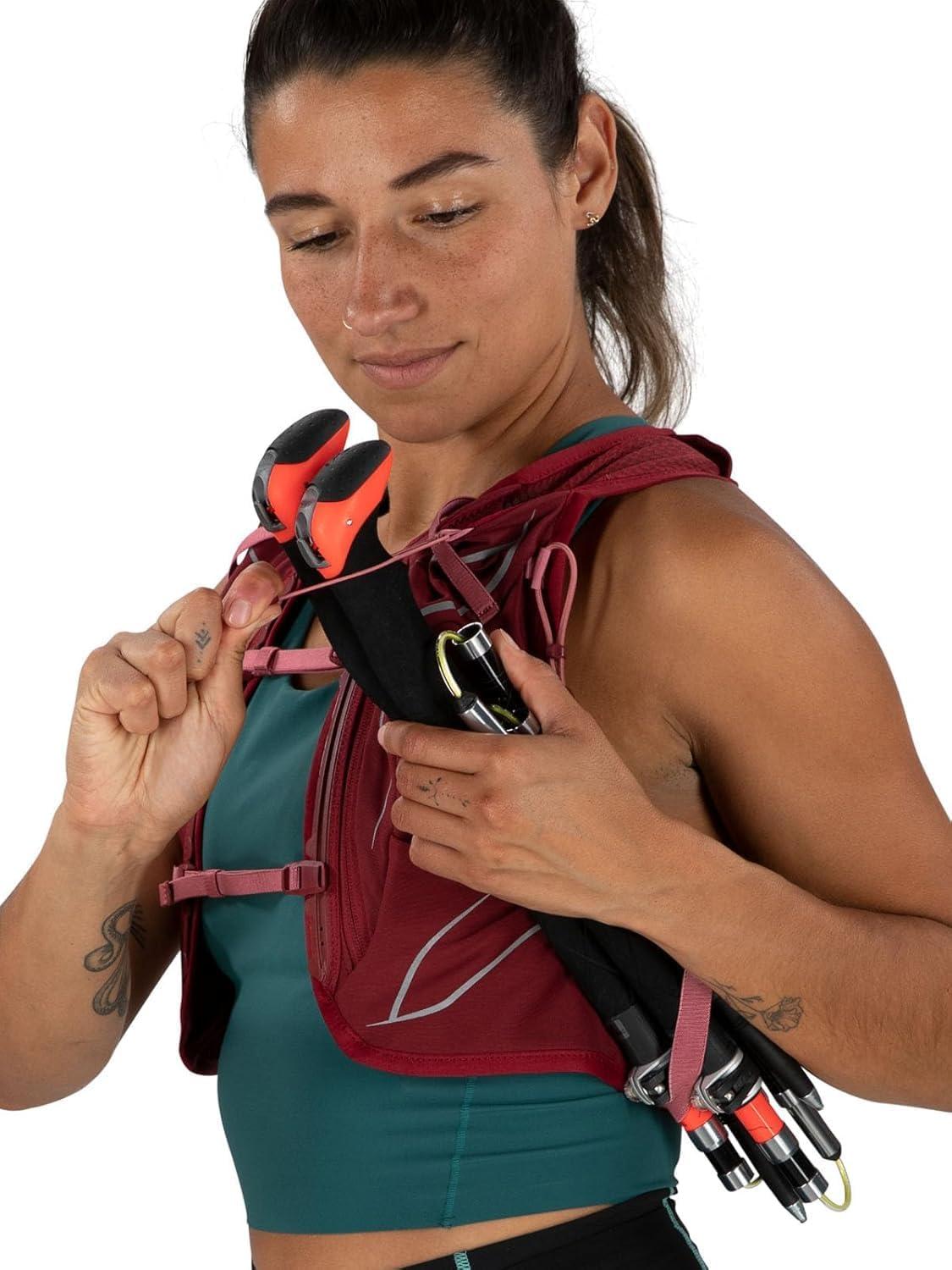 imageOsprey Dyna 15L Womens Running Hydration Vest with Hydraulics ReservoirKakio Pink