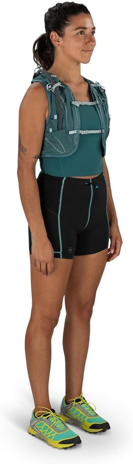 imageOsprey Dyna 6L Womens Running Hydration Vest with Hydraulics ReservoirCascade BlueSilver Lining